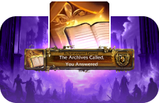 The Archives Called, You Answered